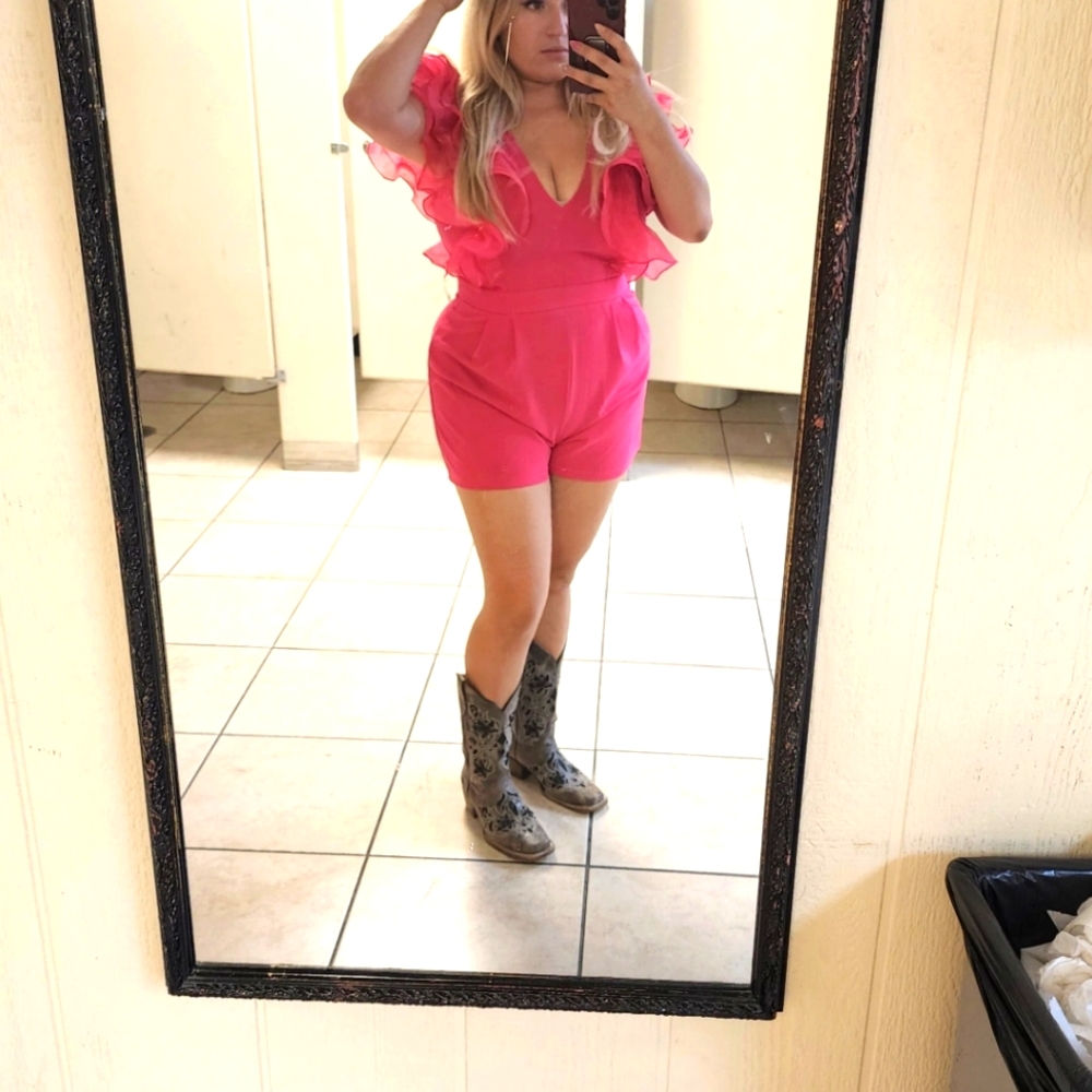 Pink dress